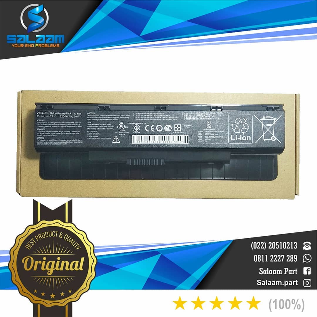 Baterai Asus N46 Original