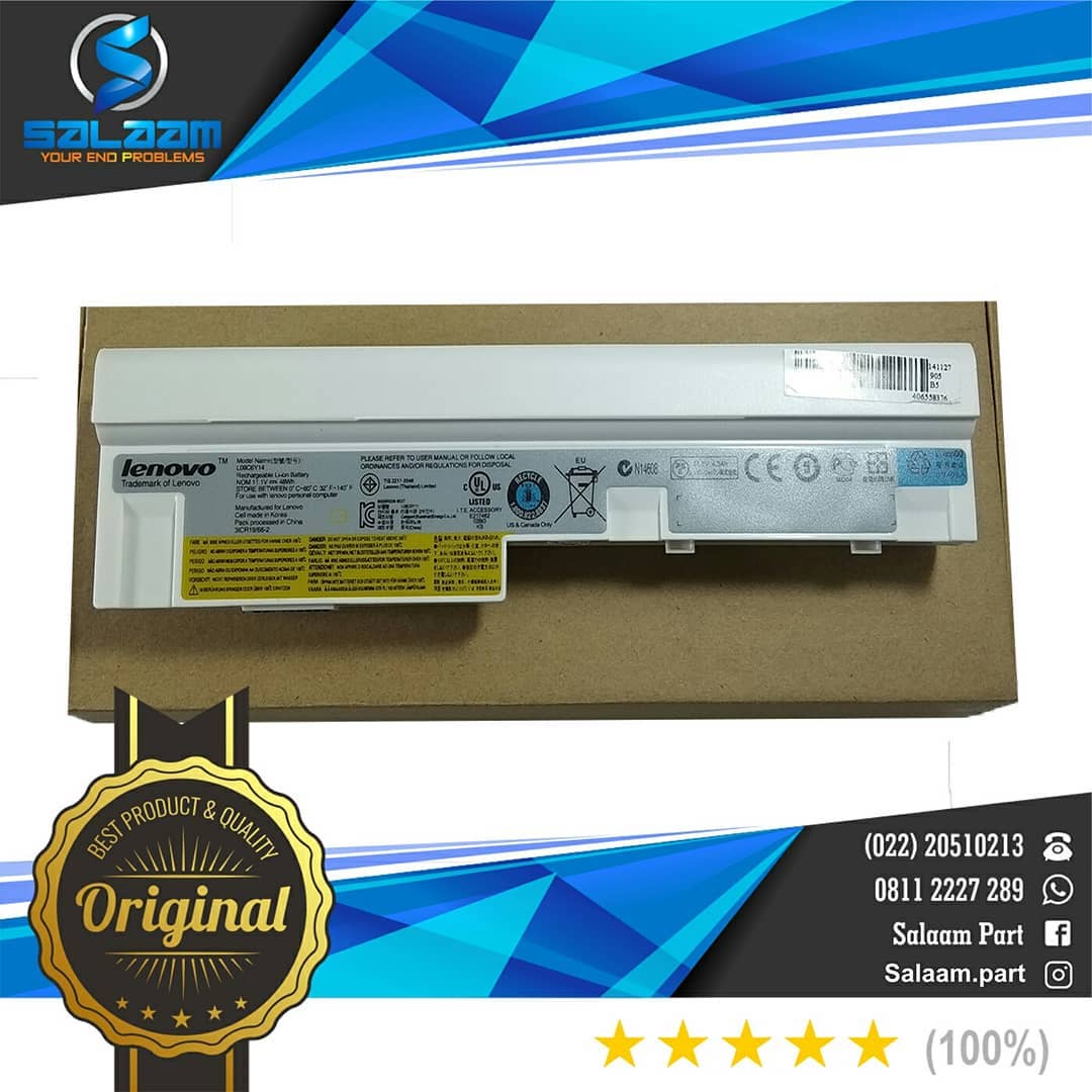 Baterai Lenovo S10-3 White Original
