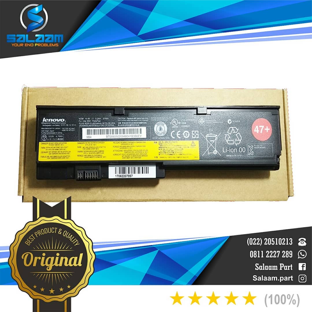 Baterai Lenovo X200 Original